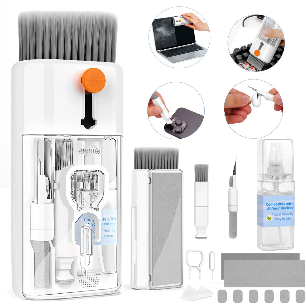 Keyboard Cleaner Laptop Cleaning Kit - 12 In 1 Computer Tech Cleaning Brush, Electron 91161543