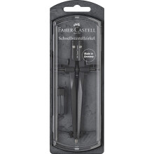 Faber-Castell Stream Quick-Set Compass - Black Stone, 174530