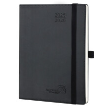 POPRUN 2025-2026 Academic Diary A5 Week to View (22x16.5 cm) Soft Cover 17 Months (Au