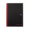 Oxford Black n' Red, A4 Notebook, Casebound, Hardback, 192 Pages, Single Notepad 1
