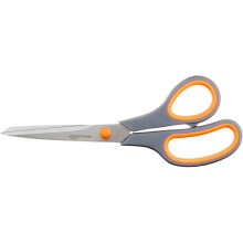 Amazon Basics Multipurpose, Comfort Grip, PVD Coated, Stainless Steel Office Scissor