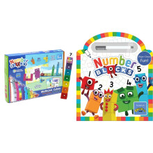 Learning Resources LSP0949-UK MathLink Cubes Numberblocks 1-10 Activity Set & Numberb