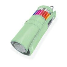 FINE LINER TRIPLUS 20 PC WITH PENCIL CASE ASSORTED COLOURS (Case and Pencils)