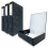 Q-Connect Box File Foolscap Cloud (Pack of 10), Black 1