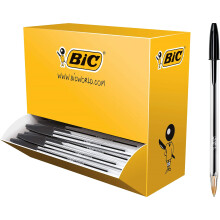 BIC Pen Crystal Extra BP Black BX100 (Each)