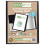 eco-eco A2 Size 50% Recycled 40 Pocket Black Presentation Display Book, Storage Case 1