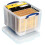 Really Useful Box 35L Plastic Storage Clear 6