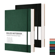 RETTACY B5 College Ruled Notebook 2 Pack - Softcover Composition Notebooks 408 Number