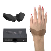 DELTAHUB Carpio 2.0 - Right-Handed Truly Ergonomic Wrist Rest for Mouse, Carpal Tunne