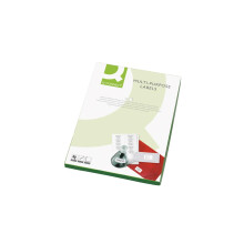 Q-Connect Multipurpose Copier Labels 210x287mm 1 Per Sheet White (500 Pack) KF02247