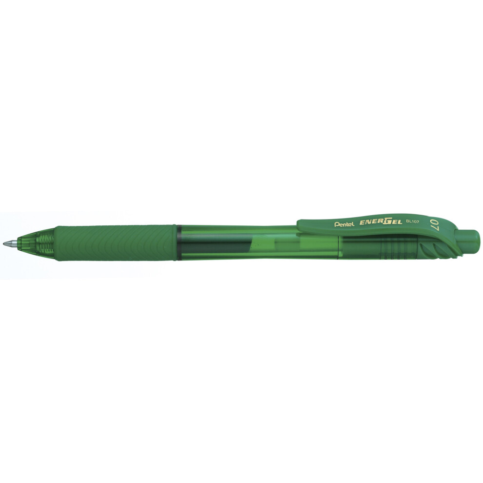 Pentel 0.7Mm Energel-X Retractable Pen - Green