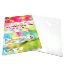 EVG Evergreen Goods 10 Sheets A4 Clear Transparent Printable Vinyl