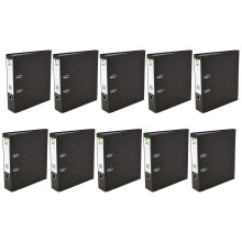 Q-Connect Lever Arch File A4 Black (10 Pack) KF20001