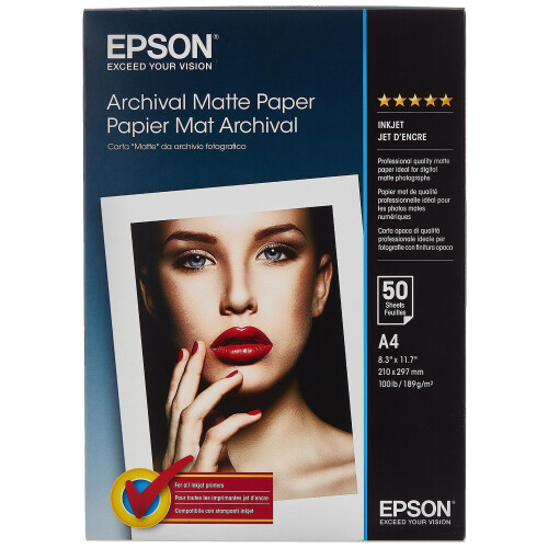 Epson A4 ARCHIVAL Matte Paper