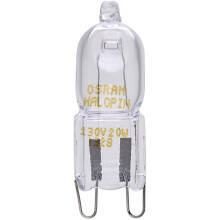 2X OSRAM Oven HALOPIN 25W G9 Halogen Capsule Bulb 230//240V