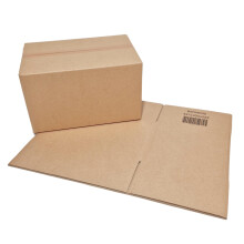 W.E. Roberts Strong Double Wall Cardboard Boxes (Pack of 15) - Boxes for posting, Boxes for moving house, Packing boxes, Postal Shipping Boxes (457mm