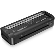 Amazon Basics 3 in-1 A4 Thermal Laminator with Trimming, Punching, Corner Rounding Fu