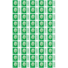 Albian Trading 2nd Class Stamps (50 Pack) - 2nd Class Stamps - Barcoded Self Adhesive UK Letter Postage - (50 Total)