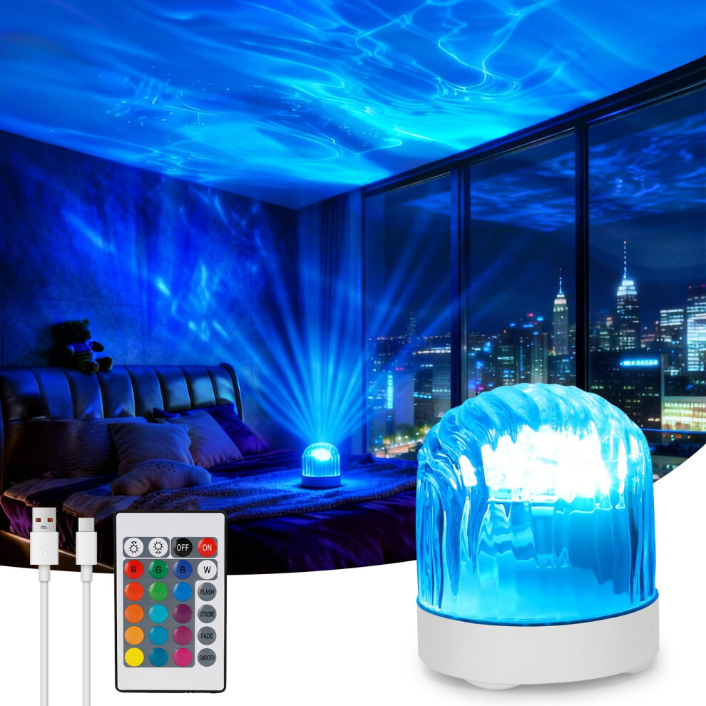 Northern S Galaxy Projector, 16 Colors Brightness Dimmable Sensory S, Rechargeable Night Projector With Remote Control, Mood Li Light 10918036