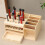 Multi-Compartment Storage Wooden Box is Suitable for Mobile Phone and Desktop Sundries Sorting and Storage Tools. 4