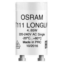 Osram Pack of 3 ST111 Longlife Starters for 4-80 W Fluorescent Tubes