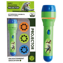 VINSPIRE Dinosaur Torch and Projector for Kids 3-8 Years Projector Torches for Kids with 3 Discs 24 Images, Educational Dinosaur for Boys and Girls f