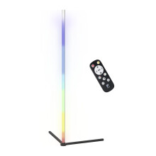 Eglo LED Corner Floor lamp RGBIC, floorlamp with Light Effects, Gaming Room and Party Decoration, Standing lamp for Living Room with Remote Control,