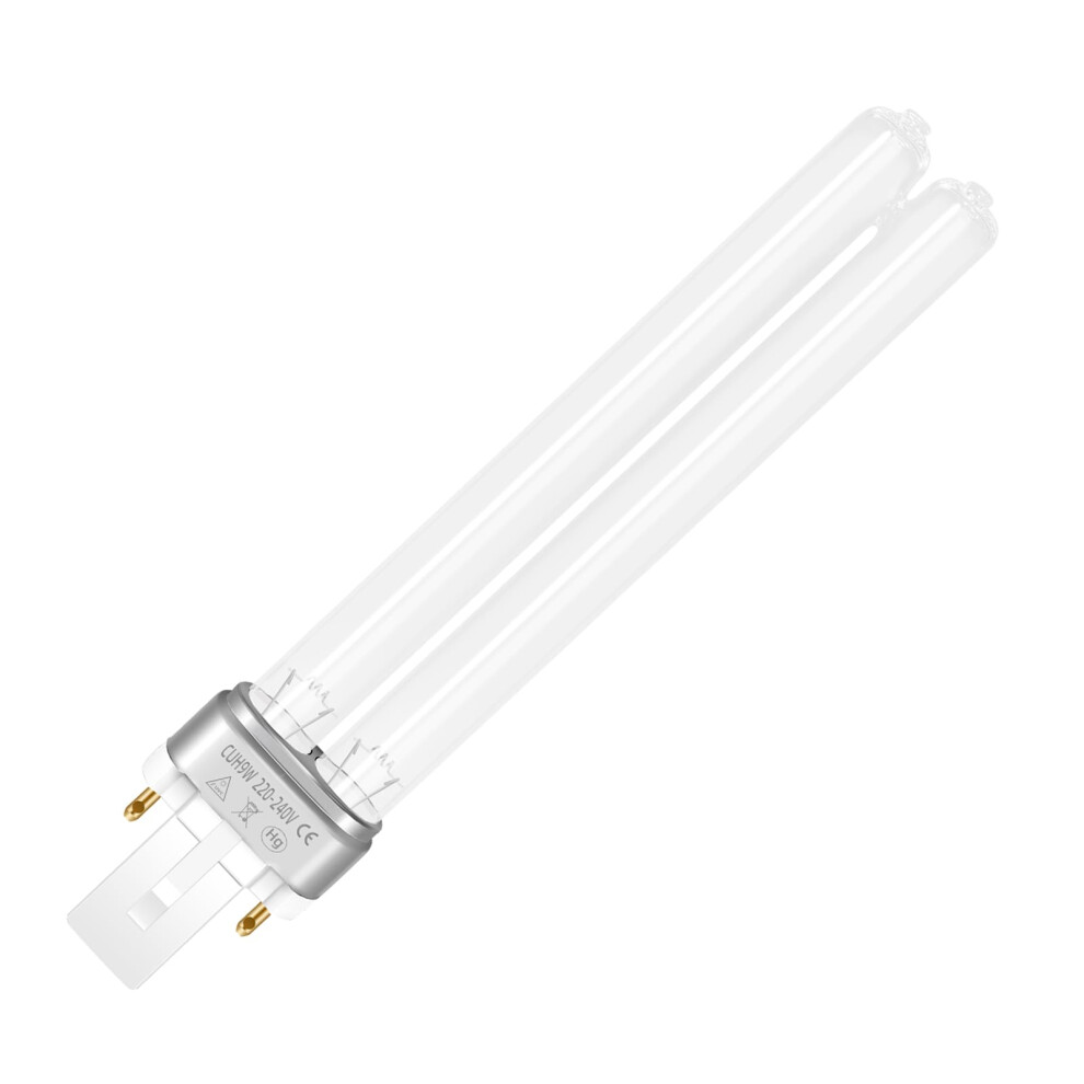 Liuyife 9W 2-Pin Uv Disinfection Lamp, G23 Uvc Compact Bulb, Tubular Uv Disinfection Filter, Suitable For Cleaning And Clarification Of Park Ponds, A 79523936