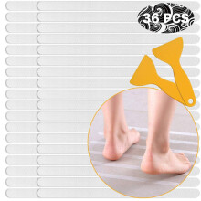 Ruitena 36pcs NonSlip Strip Stickers Anti Slip Grip Stickers Non Slip Stri