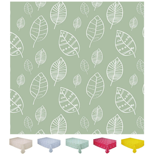 Home Direct Rectangular Oilcloth PVC Wipe Clean Tablecloth 140cm x 200