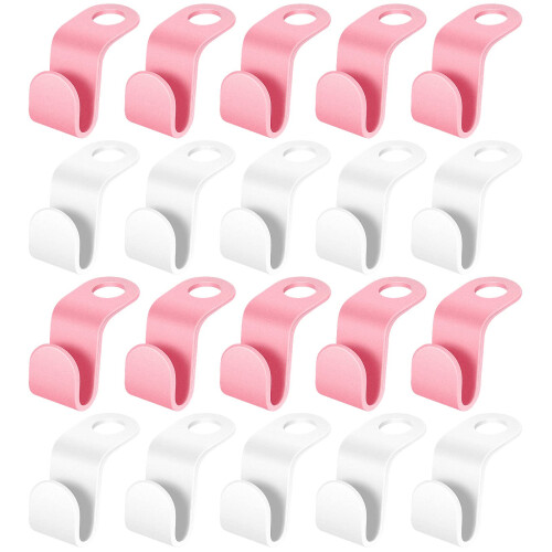 40 Pcs Hanger Hooks, Space Saving Hangers, Hanger Connector Hooks