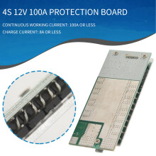 4S 12V 100A Protection Circuit Board Lifepo4 Bms 3.2V With Balanced Ups Inverter  Storage Packs Charger Battery