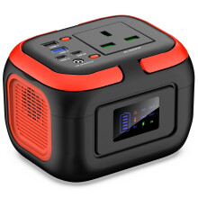 SinKeu Portable Power Station 97Wh with 230V 120W AC Socket, 12V DC, USB Ports for Phones, 26400mAh Mini Generator for Outdoor Camping Picnic, Home E