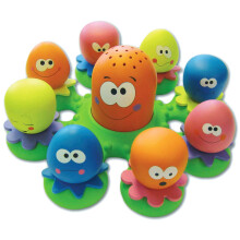 Toomies Octopals Number Sorting Baby Bath Toy | Educational Water Toys For Toddlers | Suitable For 1, 2 and 3 Years Old Boys and Girls, Multicolor