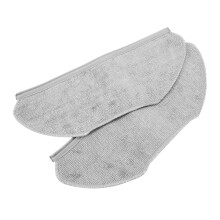10 PièCes Accessoires de Remplacement de Chiffon de Vadrouille pour Aspirateur Robotique Qihoo 360 S10 X100 MAX