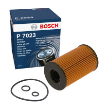 Bosch P7023 Car Oil Filter - Separates Soot and Metal Particles from Engine Oil - Provides Reliable Engine Lubrication