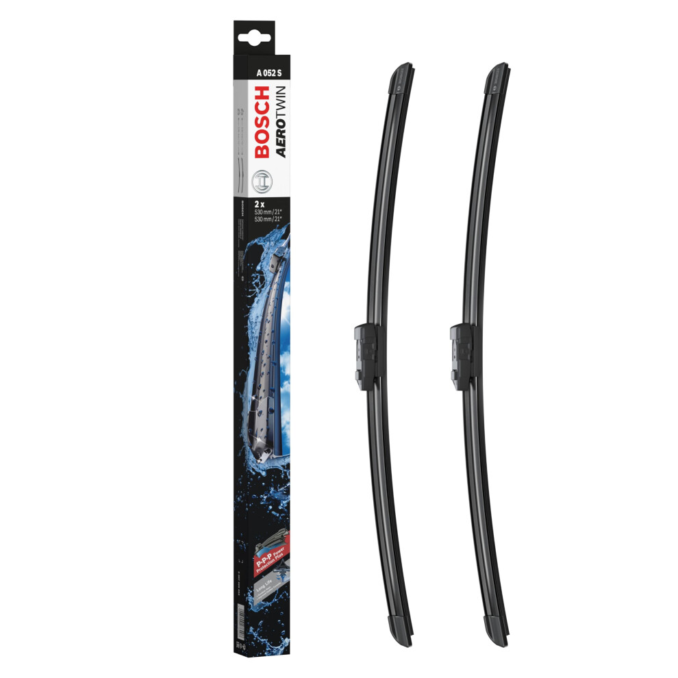 Bosch Wiper Blade Aerotwin A052s, Length: 530Mm/530Mm Set Of Front Wiper Blades