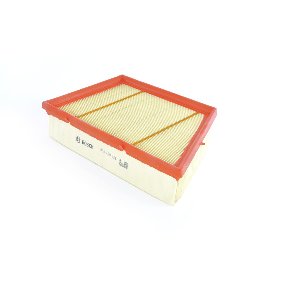 Bosch 0 Car Air Filter - Separates Particles From The Air Intake - Moisture-Resistant Plus High Tensile Strength