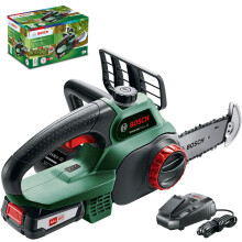 Bosch Cordless Chainsaw UniversalChain 18 (battery 2.5 Ah, charger, SDS system, blade length: 200 mm, 18 Volt System, in carton pa