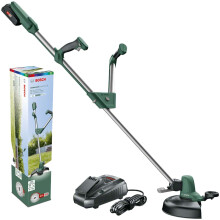 Bosch Cordless Grass Trimmer UniversalGrassCut 18V-260 (1x Battery, 18 Volt System, Cutting Diameter: 26 cm, Adjustable Handles, i