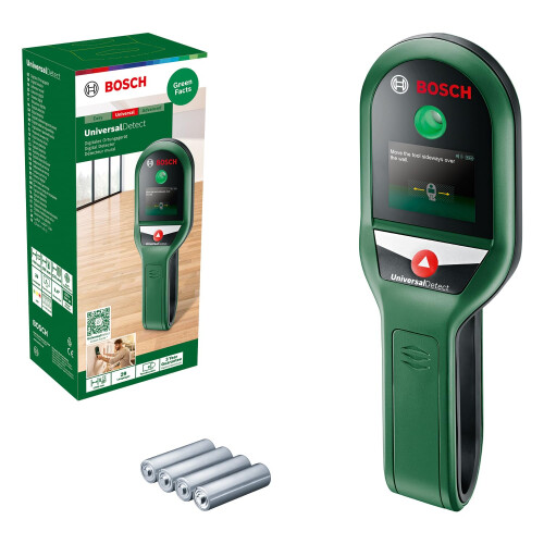 Bosch Bosch Detector UniversalDetect (Step-by-Step Display Guide for Easy handling, Stud and Cable Detector, in Cardboard Box)