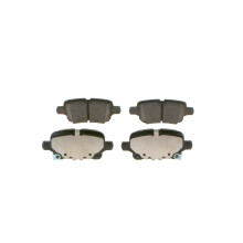 Bosch BP2493 - Brake Pads Car Rear Axle - Bosch Quality - Reduced Noise and Dust - ECE-R90 Certified - Copper-Free - 1 Set of 4 Pa