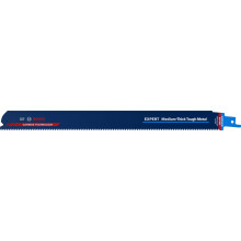 Bosch Professional 1x Expert ‘Medium-Thick Tough Metal' S 1255 HHM Reciprocating Saw Blade (for Tough steel, Stainless steel sheet