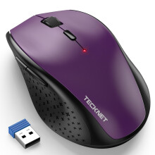 TECKNET Wireless Mouse for Laptop, 4800 DPI Optical Computer Mice with