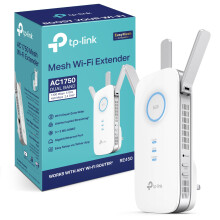 TP-Link RE450 AC1750Mbps Dual-Band WiFi Extender Booster, Simultaneous