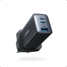 Anker USB C Charger (Nano II 65W), PPS 3-Port Fast Charger Plug for MacBook Pro/Air, iPad Pro, Galaxy S20, Dell XPS 13, Note 20/10+, iPhone 17/16/16