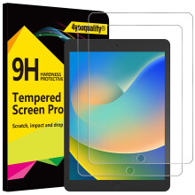 4youquality 2-Pack Screen Protector for iPad 9th/8th/7th Generation (1