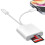 SD Card Reader for iPhone iPad, USB C SD Card Reader with Dual Slot for MicroSD/SD, Type C OTG Adapter, Camera Card Viewer Memory card reader, sd card 1