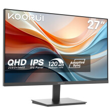 KOORUI E2721H 27 Inch QHD Monitor, Gaming 120Hz, IPS Computer Monitors