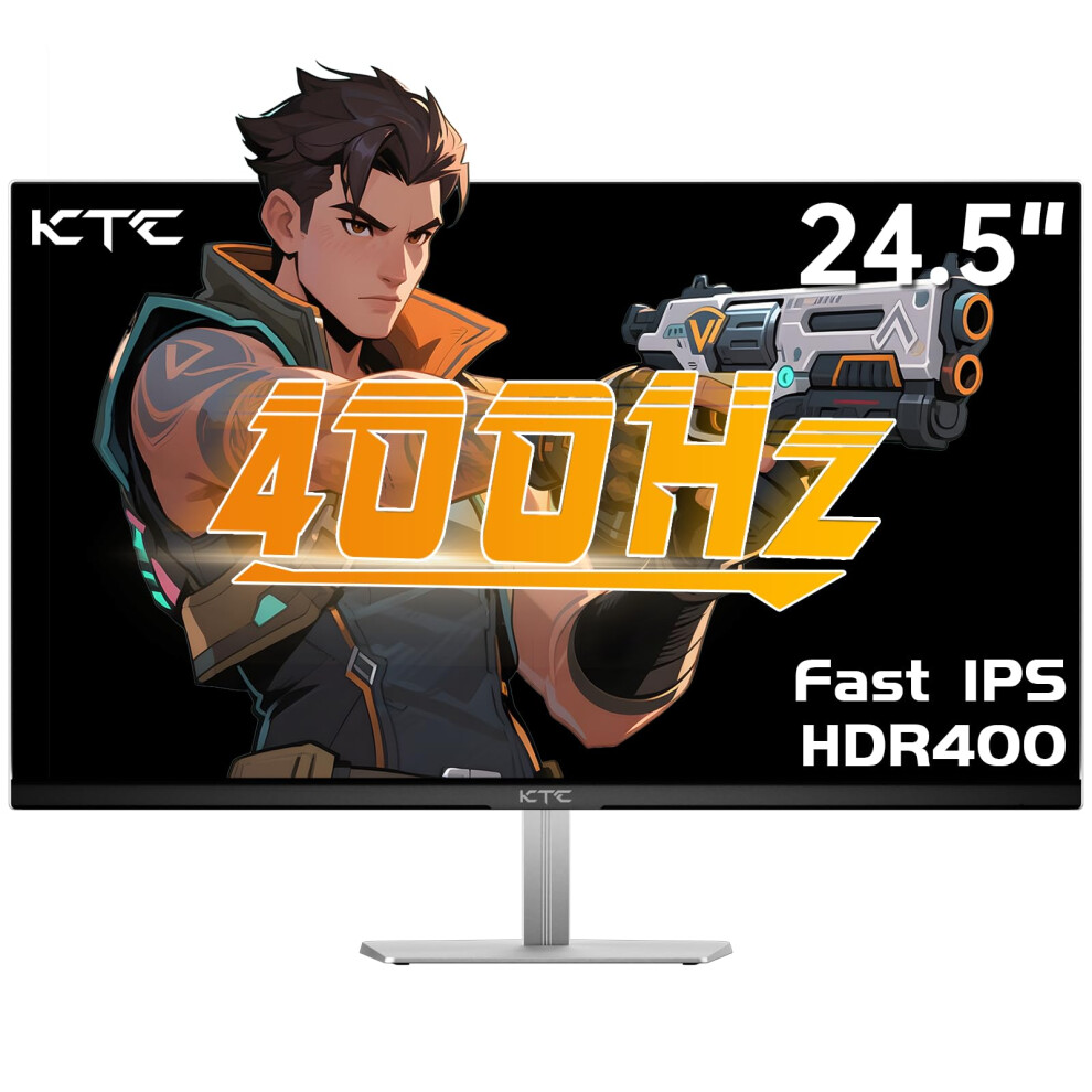 Ktc 24.5 Inch 400Hz 240Hz Gaming Monitor | Fast Ips 1Ms | Fhd 1080P Mo 4667686960835